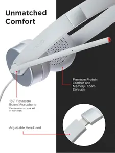 Casque Lenovo 100 — Micro Intégré, Ultra-Léger - Photo 9