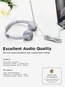 Casque Lenovo 100 — Micro Intégré, Ultra-Léger - Photo 10
