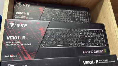 Clavier Mécanique VSP VM01-R – Switches Rouges – LED - Photo 3