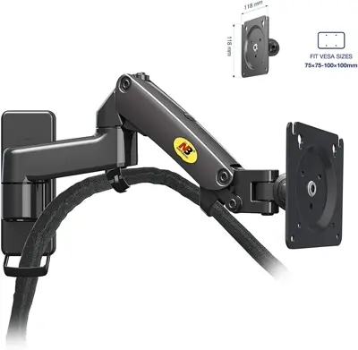 NB F150 – Bras Moniteur Mural 17-35" - Photo 3
