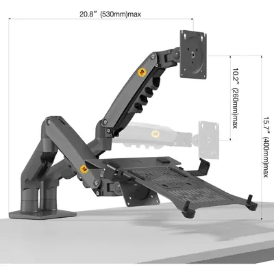 NB F160 FP – Support Double Écran & Laptop - Photo 3