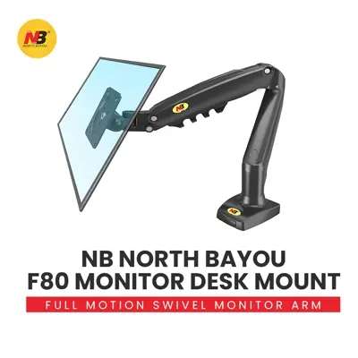 NB F80+FP – Bras Écran + Plateau Laptop (2-en-1) - Photo 7