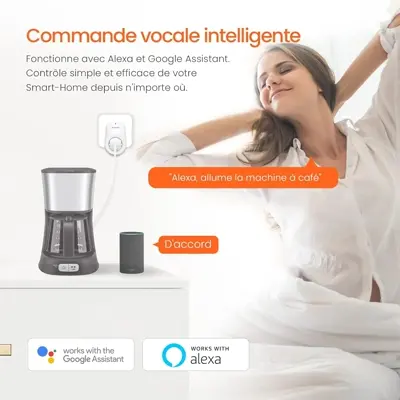 Prise Connectee WiFi Tenda SP3 – Compatible Alexa & Google - Photo 8