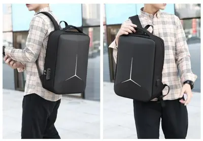 Sac à Dos Ordinateur 15-17" – Anti-vol, Étanche, Coque Rigide - Photo 18