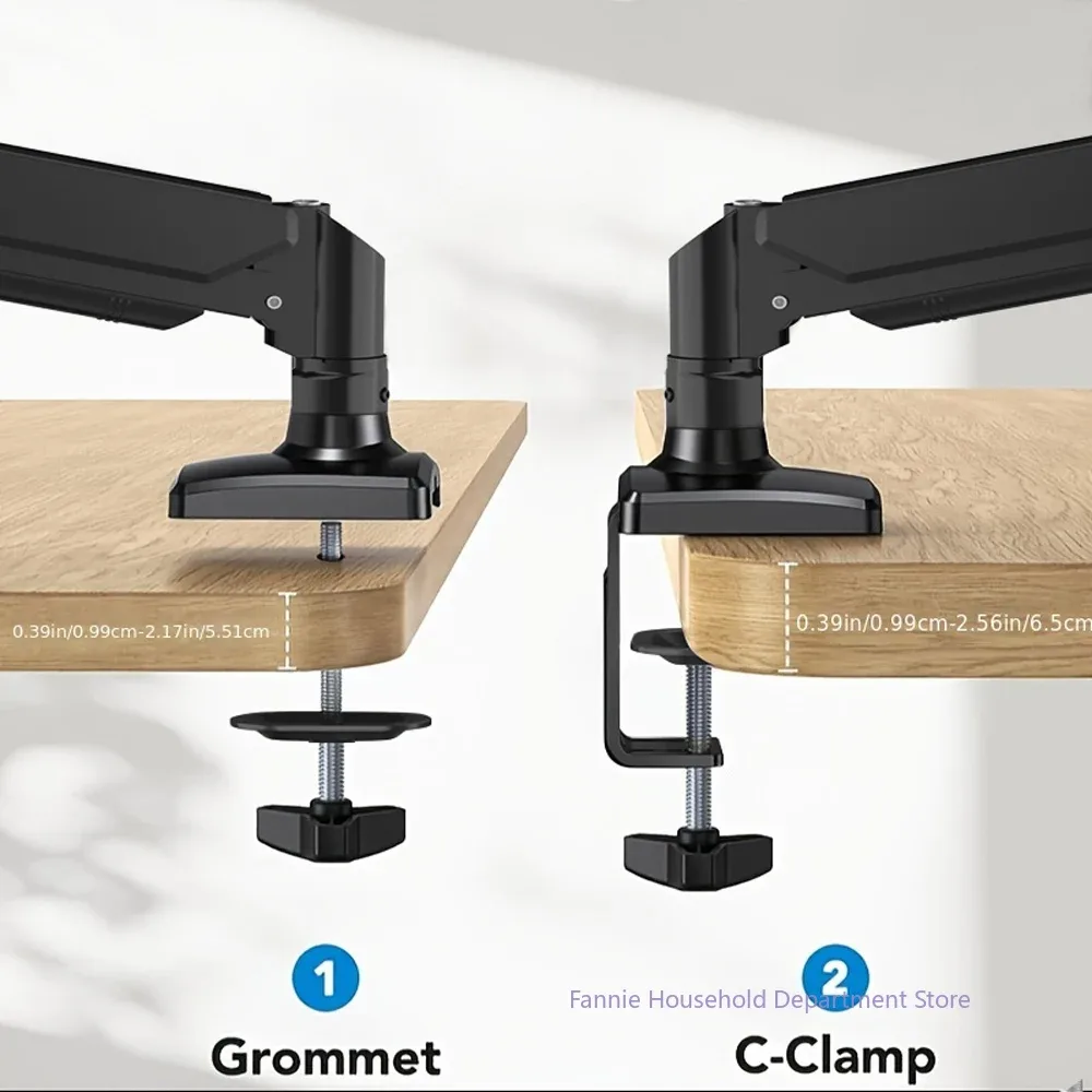 Support ce modèle — fixation Grommet ou C-Clamp au choix
