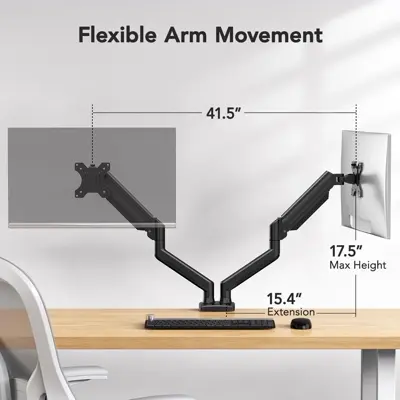 Support Double Ecran Ergonomique – Ressort a Gaz - Photo 18