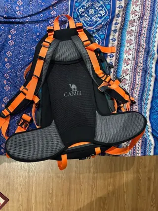 Avis client - Sac CAMEL 40L vue du système dorsal