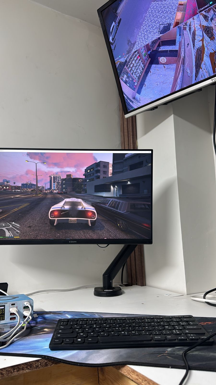 Setup client avec support moniteur SmartLook